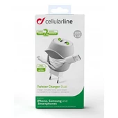 Cellular Line Twister Charger Dual 10W 2.1A Seyahat Şarj Aleti - 2