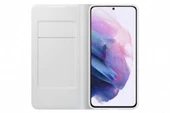 Galaxy S21 Plus / S21 Plus 5G ile Uyumlu LED View Kılıf Açık Gri EF-NG996PJEGTR - 2