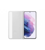 Galaxy S21 Plus ile Uyumlu Smart Clear View Kılıf-Açık Gri EF-ZG996CJEGTR - 2