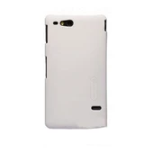 Nillkin Xperia Go ile Uyumlu Sert Kauçuk Kılıf Beyaz Renk - 2