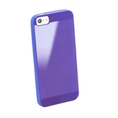 Cellular Line iPhone SE/5S/5 ile Uyumlu Gummy Slim Silikon Kılıf Lila GUMMYSLIMIPHONE5V (Out) thumbnail 1