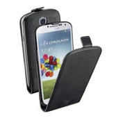 Cellular Line Galaxy S4 ile Uyumlu Flap Essential Deri Kılıf Siyah FLAPESSGALAXYS4BK - 1