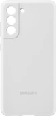 Galaxy S21 FE ile Uyumlu Silikon Kılıf Beyaz EF-PG990TWEGWW - 1