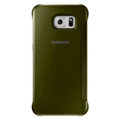 Galaxy S6 ile Uyumlu Clear View Cover Altın EF-ZG920BFEGWW - 2