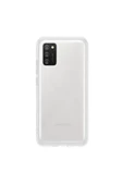 Galaxy A02s ile Uyumlu Yumuşak Kılıf Şeffaf EF-QA025TTEGWW - 3