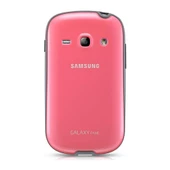 Galaxy Fame S6810 ile Uyumlu Protective Cover+ Kılıf Pembe (Out) thumbnail 1