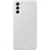 Galaxy S21 Plus ile Uyumlu Silikon Kılıf Açık Gri EF-PG996TJEGWW - 2