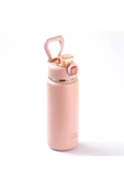 OKADI ÇIKARILABİLİR PİPETLİ PEMBE PASLANMAZ ÇELİK TERMOS 750ML thumbnail 1