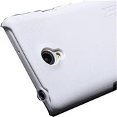 Nillkin Xperia T LT30p ile Uyumlu Sert Kauçuk Kılıf Beyaz - 2