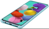 Galaxy A51 ile Uyumlu Silikon Kılıf Mavi EF-PA515TLEGWW - 3