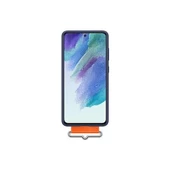 Galaxy S21 FE ile Uyumlu Kayışlı Silikon Kılıf Lacivert-EF-GG990TNEGWW - 5