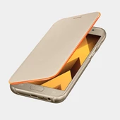 Galaxy A3(2017) ile Uyumlu Neon Flip Cover Gold EF-FA320PFEGWW - 1