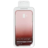 Galaxy J6 Plus ile Uyumlu Gradation Kılıf Kırmızı EF-AJ610CREGWW - 1