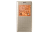 Galaxy Alpha G850 ile Uyumlu S View Kılıf Altın EF-CG850BFEGWW (Outlet) - 1