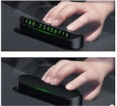 Araç Torpido Üstü Aç Kapa Numaratör MIKNATISLI Fosforlu thumbnail 2