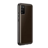 Galaxy A02s ile Uyumlu Yumuşak Kılıf Siyah EFQA025TBEGWW - 1
