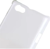 Nillkin Xperia Miro ile Uyumlu Parlak Sert Kauçuk Kılıf Beyaz thumbnail 1