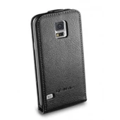 Cellular Line Galaxy S5 ile Uyumlu Flap Essential Deri Kılıf Siyah FLAPESSENGALS5BK thumbnail 2