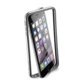 Cellular Line iPhone 6S Plus/6 Plus ile Uyumlu Bumper Satin Kılıf Gri BUMPSATINIPH655D - 2
