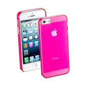 Cellular Line iPhone SE/5S/5 ile Uyumlu Cool Fluo Şeffaf Sert Kılıf Pembe COOLIPHONE5P (Out) - 1