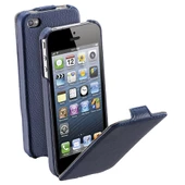 Cellular Line iPhone SE/5S/5 ile Uyumlu Flap Mıknatıssız Kılıf Lacivert FLAPIPHONE5B (Out) - 1