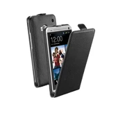 Cellular Line One ile Uyumlu Flap Essential Mıknatıslı Deri Kılıf Siyah FLAPESSENONEBK - 1