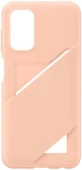 Galaxy A13 ile Uyumlu Kart Yuvalı Kılıf Turuncu EF-OA135TPEGWW - 4