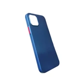 Keephone iPhone 12 (6.1'') ile Uyumlu Silikon Kılıf Mavi - 3
