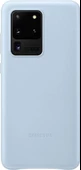 Galaxy S20 Ultra ile Uyumlu Kılıf Leather Cover Mavi ‎EF-VG988LLEGWW - 1