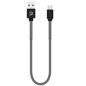 GMC Micro Usb Spring Yaylı Kısa Kablo 30cm - 1