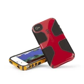 Speck CandyShell Grip iPhone 4S/4 ile Uyumlu Sert Kılıf Kırmızı SPK-A1229 - 4