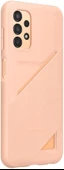 Galaxy A13 ile Uyumlu Kart Yuvalı Kılıf Turuncu EF-OA135TPEGWW - 3