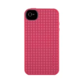 Speck iPhone 4S/4 ile Uyumlu PixelSkin HD Silikon Kılıf Pembe - 3