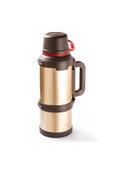 OKADI TRAVEL KULPLU GOLD PASLANMAZ ÇELİK TERMOS 3.6L - 1