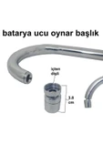 KALİTE Krom Prinç Oynar Başlıklı Perlatör FİLİTRELİ MUSLUK UCU 360 DERECE DÖNER PERLATÖR İÇTEN DİŞLİ - 3