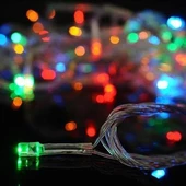10 Metre 100 Ledli 8 Fonksiyonlu Karışık Renkli RGB Led Lamba - 5