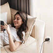 Spigen 30W USB-C Ultra Mini Hızlı Şarj Aleti Samsung PPS / Isı Düşürücü GaN Destekli Akım Korumalı Güç Adaptörü iPhone & Android & iPad & MacBook Type-C Black- ACH08448 - 6