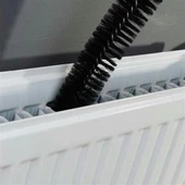 Ergonomik Pratik Kolay Kalorifer Peteği Temizleme Fırçası Aleti - 5