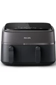Philips 3000 Serisi Çift Hazneli Airfryer NA350/00 9 lt Yağsız Fritöz - 1