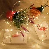 Peri Led Işık 5 Metre (Sarı) Pilli Aydınlatma Şerit Saçak Spot Süsleme thumbnail 1