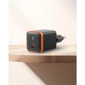 Spigen 30W USB-C Ultra Mini Hızlı Şarj Aleti Samsung PPS / Isı Düşürücü GaN Destekli Akım Korumalı Güç Adaptörü iPhone & Android & iPad & MacBook Type-C Black- ACH08448 - 7