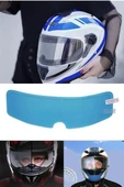 Buğu Önleyici Motosiklet Kaskı Vizörü Su Geçirmez Dayanıklı Çizik Koruma Lens Filmi thumbnail 12