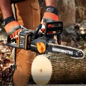 WORX WG350E 20Volt 4.0Ah Li-ion 30CM Profesyonel Şarjlı Kömürsüz Zincirli Testere thumbnail 4