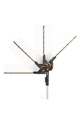 WORX WA0308 WG349E ile Uyumlu 45CM Profesyonel Açı Ayarlı Çit Budama Aparatı, Başlığı thumbnail 8