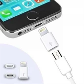 Apple iPhone / iPad Micro Usb Dönüştürücü Adaptör OTG Aparat - 1