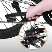 Bisiklet Zincir Dişlisi Koruyucu Pas Sökücü Temizleme Fırçası Aparatı Bakım Seti 4 Parça thumbnail 6