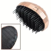 Rose Gold Saç Düzleştirici Tarak Geniş Aralıklı Her Saç Tipine Uygun Fırçalı Saç Düzleştiric - 5