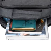 PLM OCTAGON NOTEBOOK SIRT ÇANTASI SİYAH 15.6" thumbnail 6