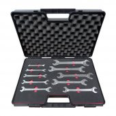 Brio Anahtar İki Ağız Set 10 Parça 6X7-24X27 Çantada - 1