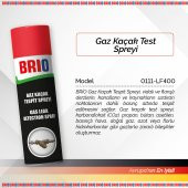 Brio Gaz Kaçak Test Gaz Kaçak Tespit Spreyi 400 Ml - 2